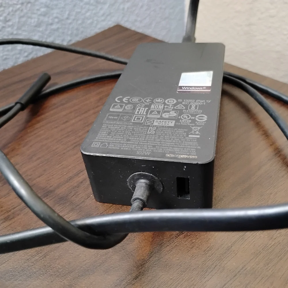 Microsoft 1798 Original Power Supply with Cable
